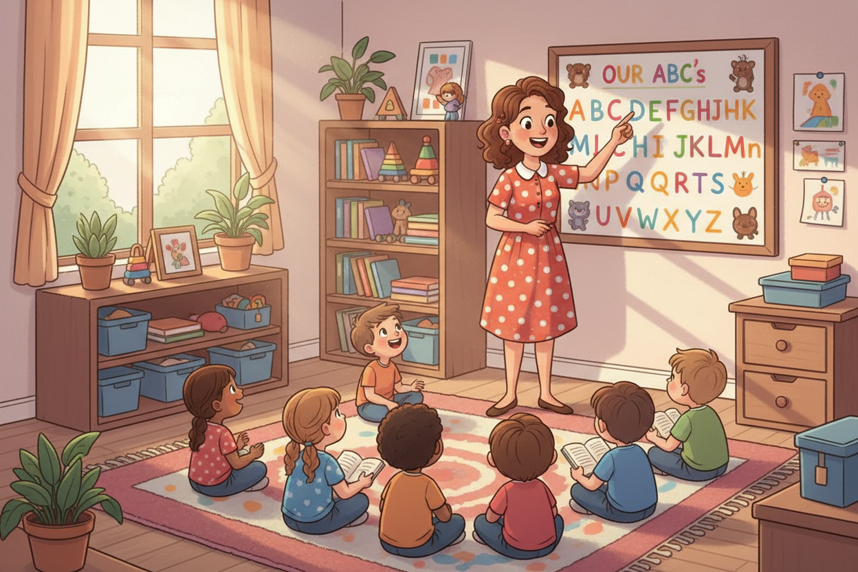 Classroom Alphabet Lesson