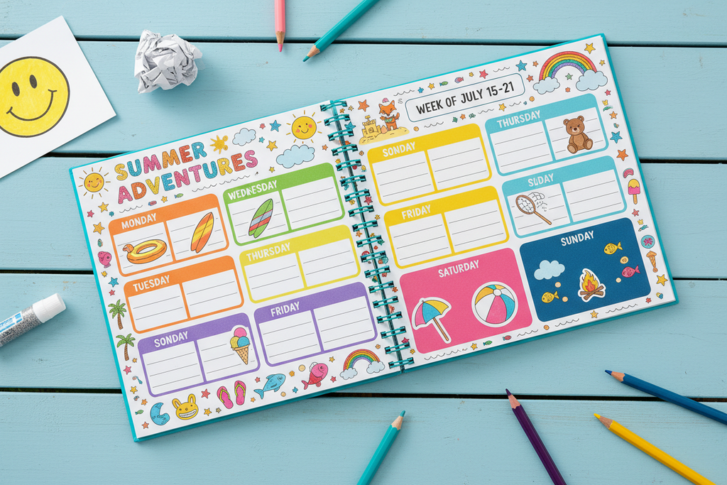 Open Summer Planner