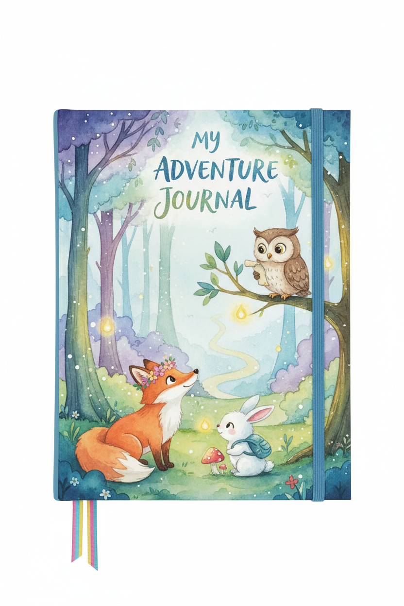 Watercolor Woodland Journal